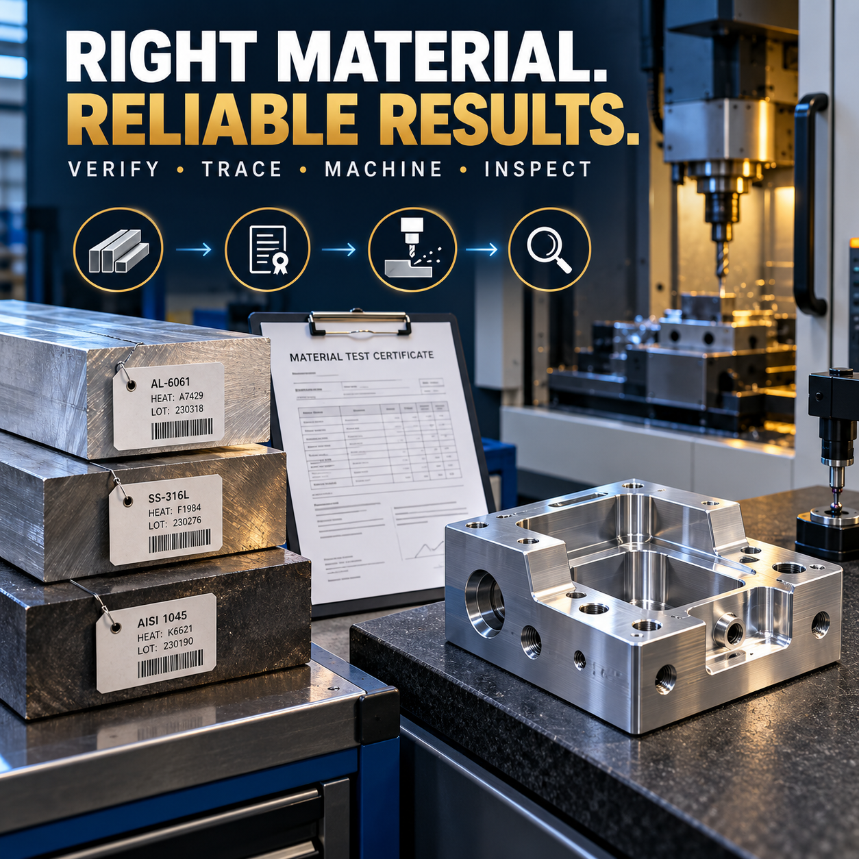 Illustrative visual for Material procurement