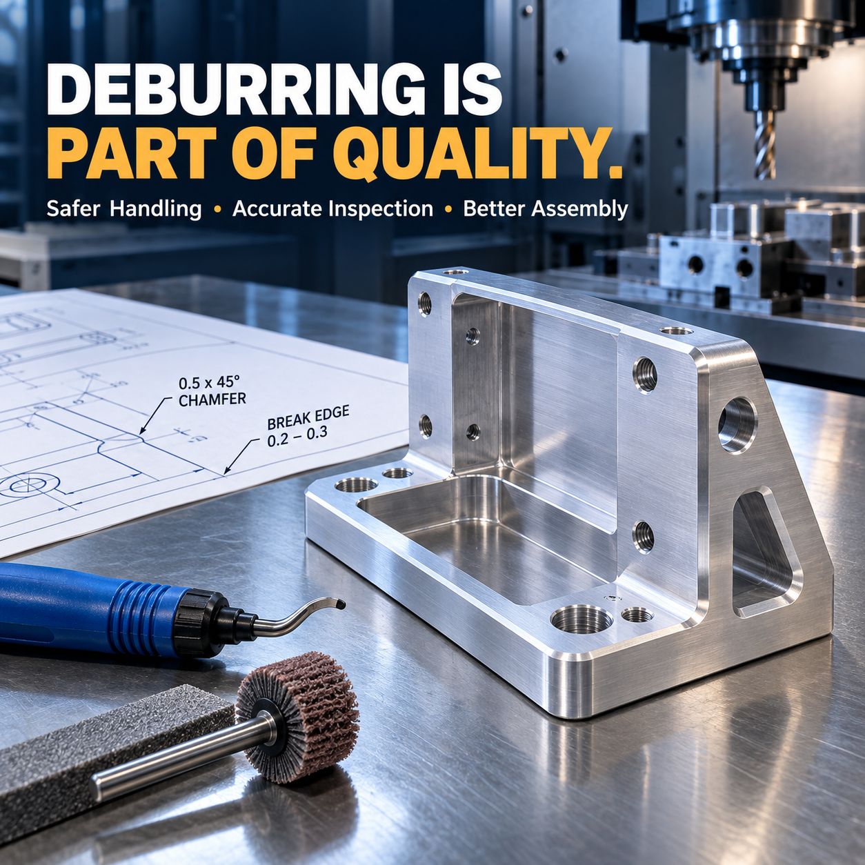 Precision deserves protection—even after machining is complete