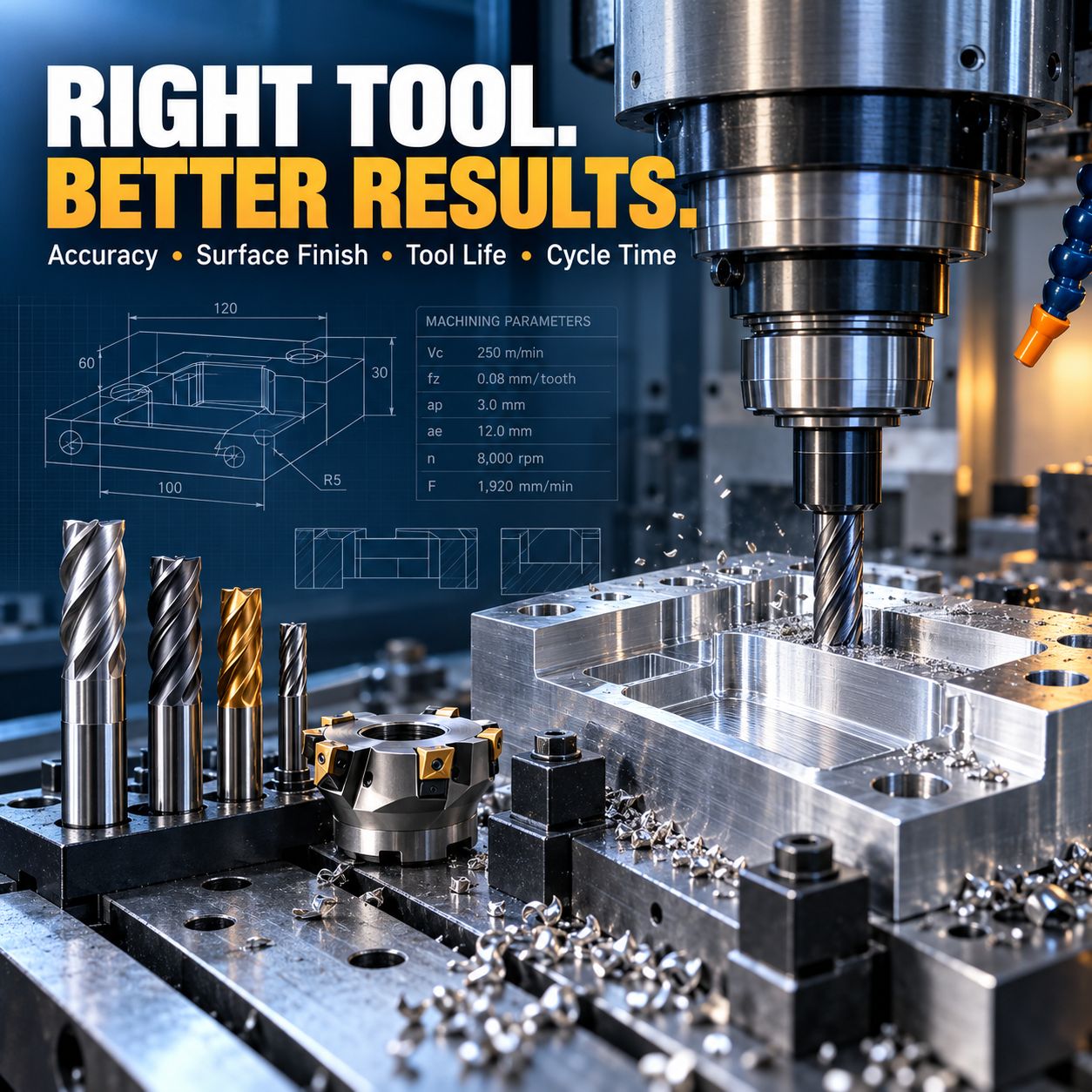 Machining sequence can directly affect the final accuracy of a component